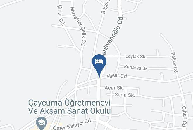 Caycuma - Otel Yesil Maps