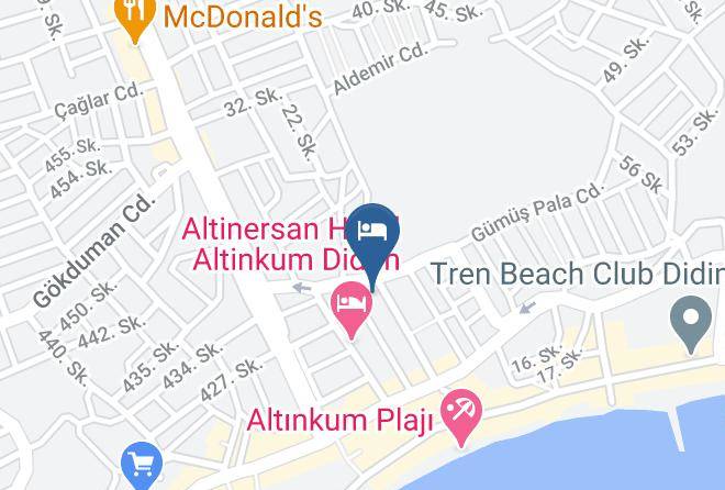 Didim - Otel Yildirim Maps