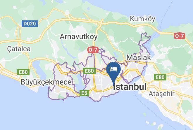 Zeytinburnu - Otel Yildirim Maps