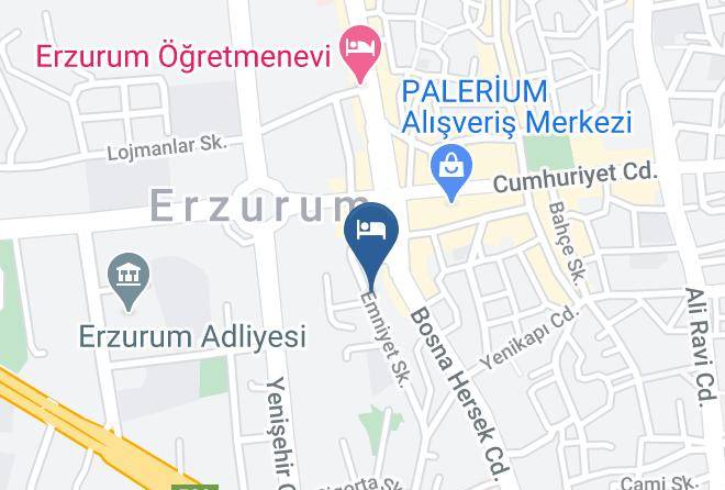 Yakutiye - Otel Zade Maps