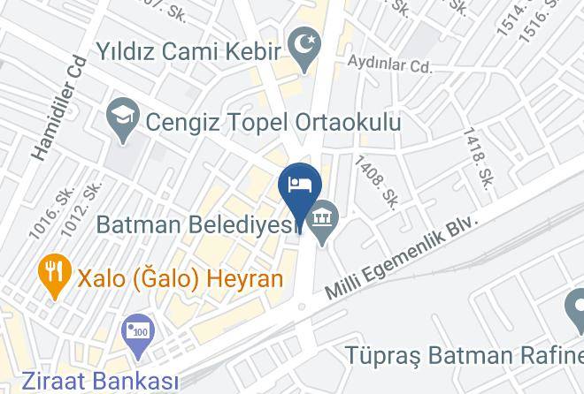 Batman Meydan - Otel Zeki Maps