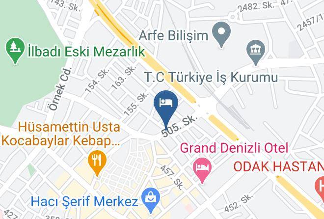 Merkezefendi - Otel Zengur Maps
