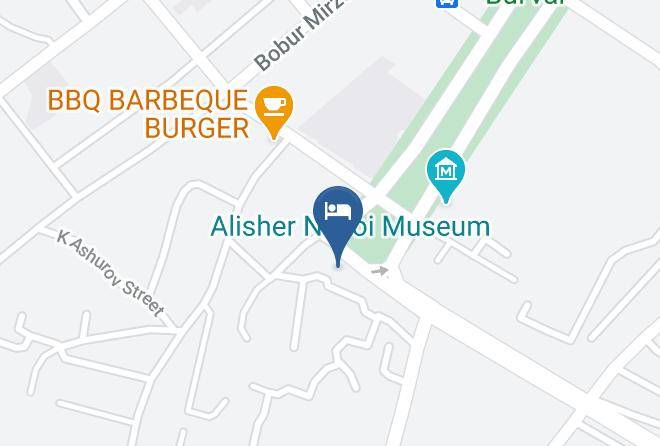 Samarqand - Otel' Zilol Bakht Maps