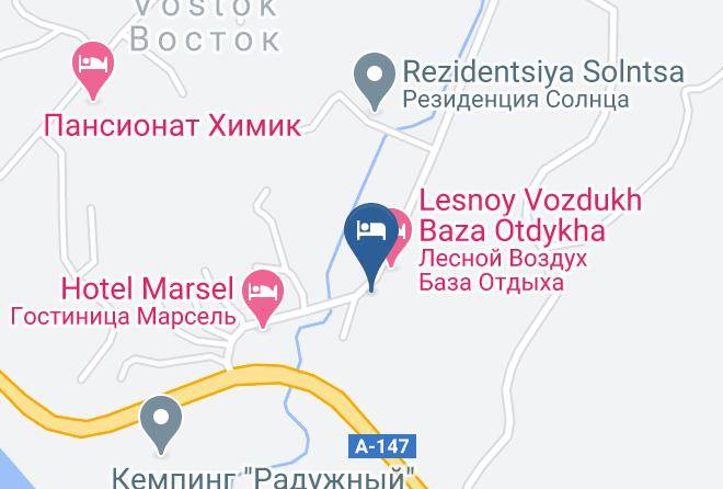 Tuapsinsky District - Otel' Zolotaya Korona Maps