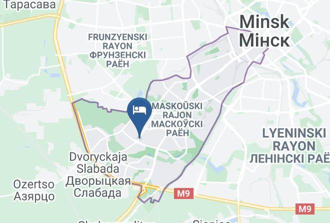 Minsk - Otel' Zvyazda Maps