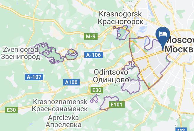 Moscow - Otel1812 Maps