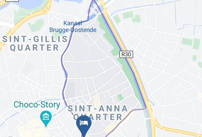 West Flanders - Otel Brugge Maps