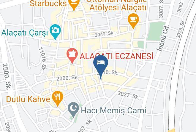 Cesme - Alacati Otello Otel Maps