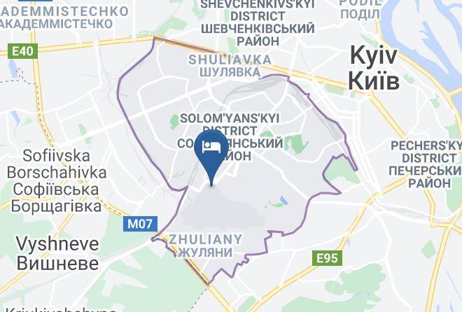 Kyiv - Otely Aeroporta Maps