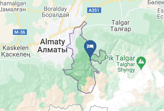 Medeuhotelalmaty Map