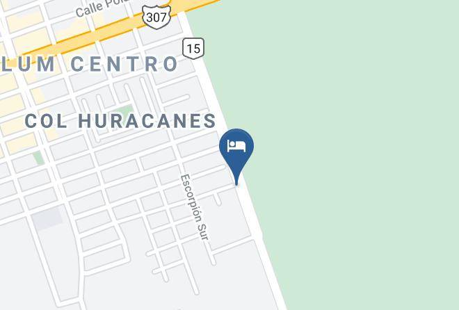 Oten Tulum Hotel Map