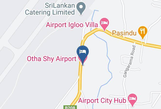 Colombo - Otha Shy Airport Hotel Maps