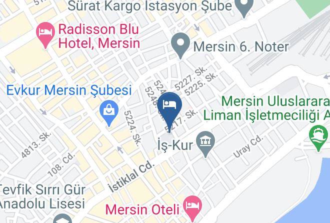 Akdeniz - Othello Otel Maps