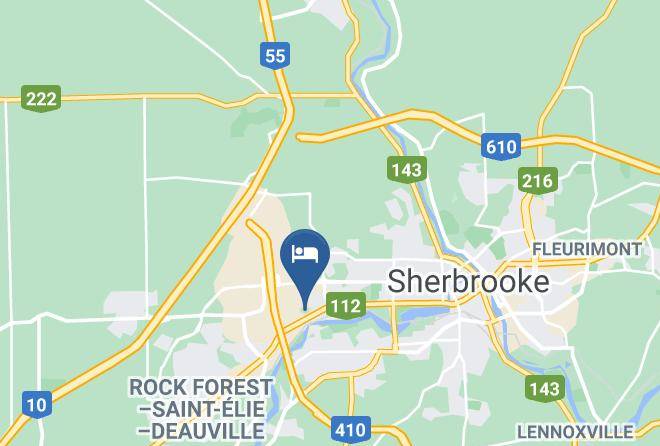 Sherbrooke - Otl Gouverneur Hotel Maps