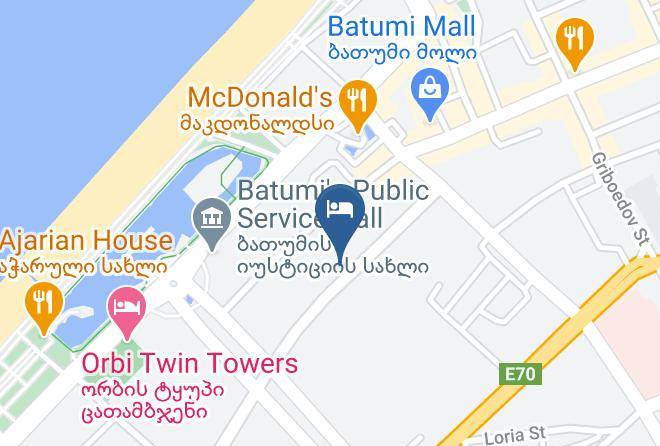 Batumi - Oto Hotel Maps