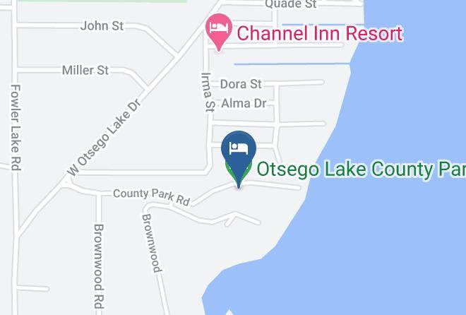 Otsego County - Otsego Lake County Park Maps