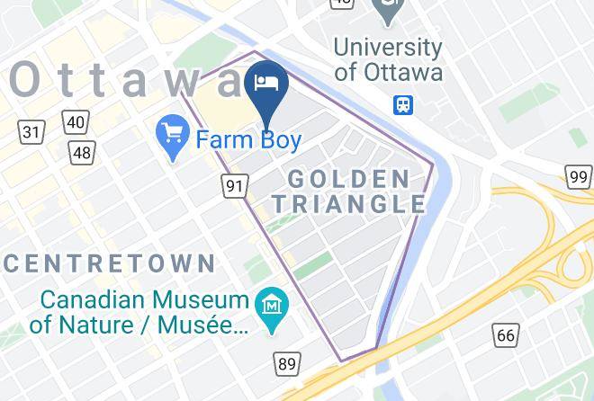 Ottawa Embassy Hotel And Suites Map