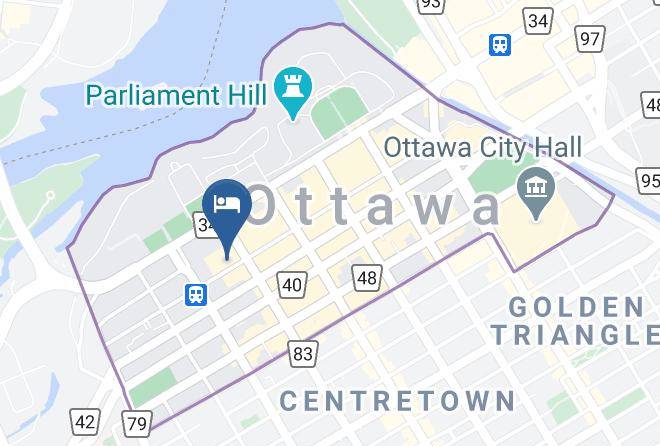 Ottawa - Ottawa Marriott Hotel Maps