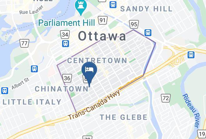Ottawa - Ottawa Sleep Inn Maps