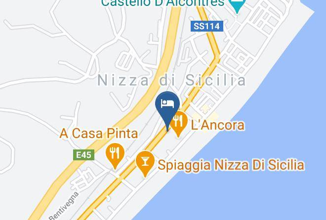 Messina - Ottocento Sul Mare Maps