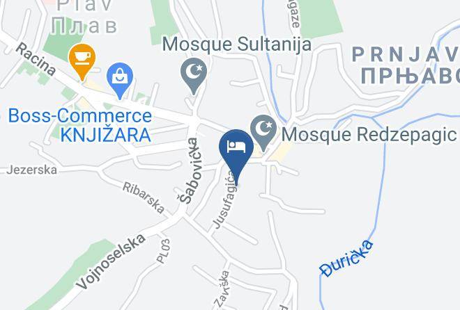Plav - Ottoman Kula Redzepagica Maps