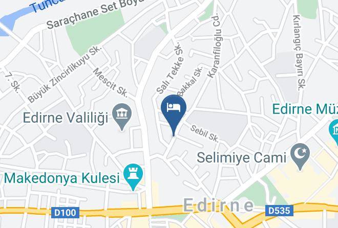 Edirne Babademirtas - Ottoman Palace Hotel Maps