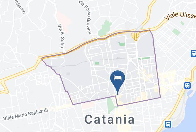 Catania - Ottomood Ala Ovest B&b Maps