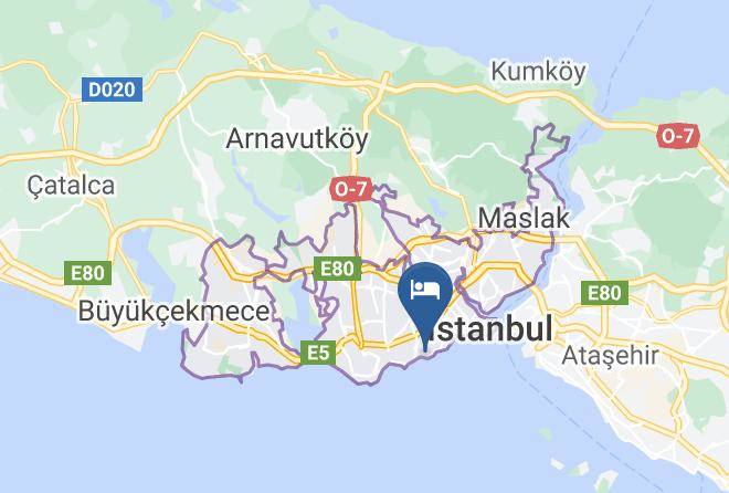 Zeytinburnu - Ottoperla Hotel Maps