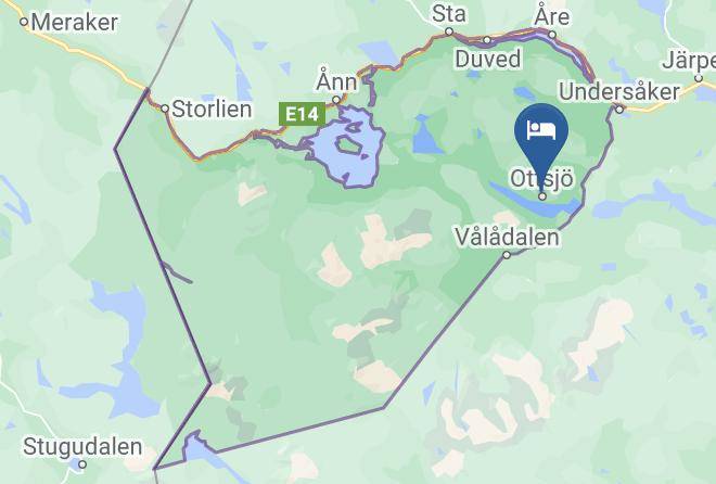Are - Ottsjo Fjallby Maps
