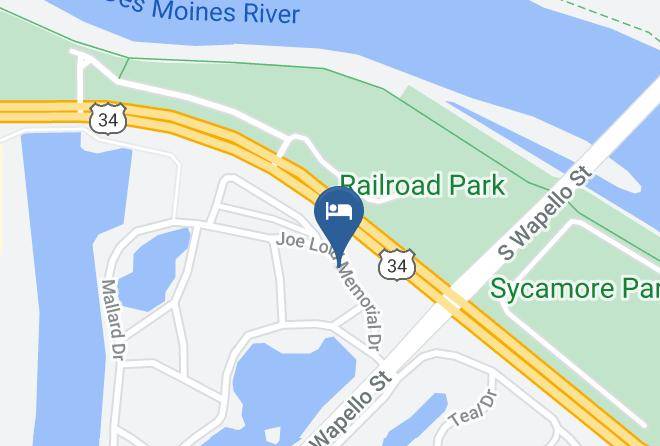 Wapello - Ottumwa Rv Park Maps