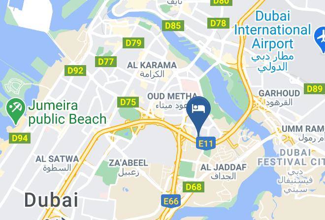 Dubai - Oud Mitha Office Maps