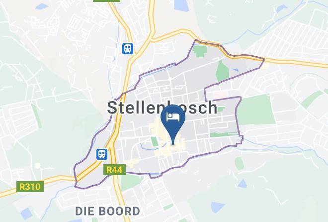 Cape Winelands - Oude Werf Hotel Maps
