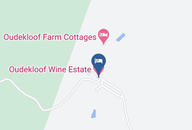 Cape Winelands - Oudekloof Wine Estate Maps