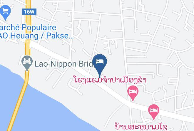 Oudom Somvang Hotel Map