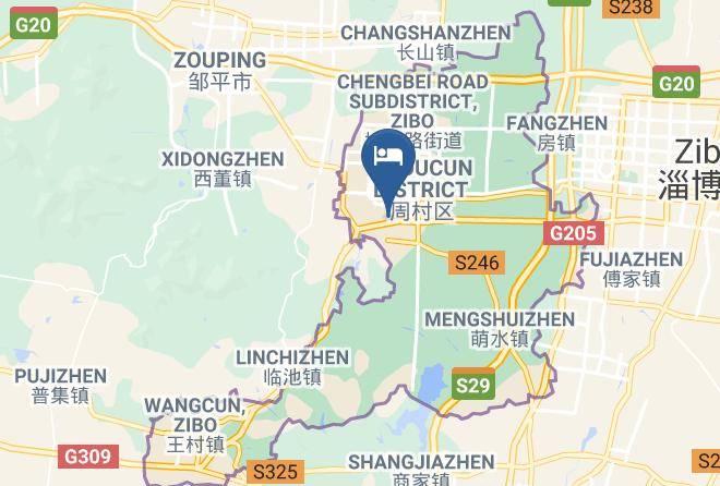 Zibo - Oujia Business Hotel Maps