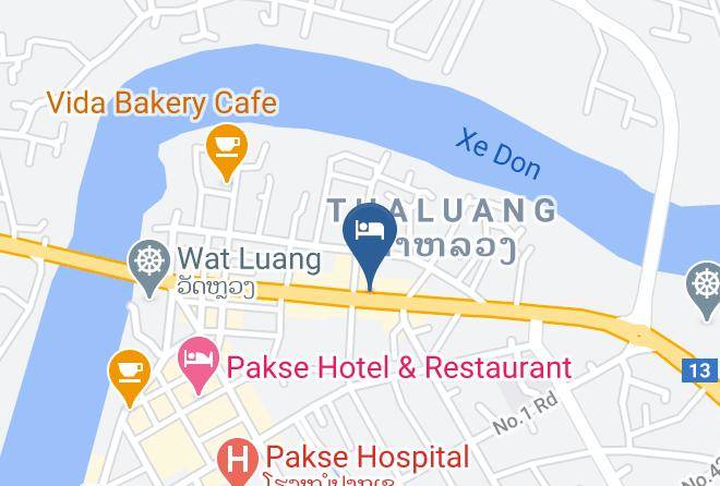 Pakse - Oulayvanh Maps