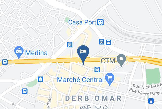 Casablanca - Hotel Oumpalace & Spa Maps
