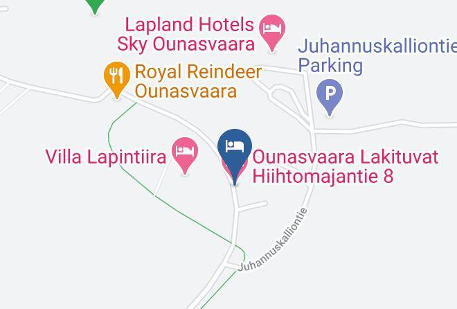 Rovaniemi - Ounasvaara Lakituvat Hiihtomajantie 8 Maps
