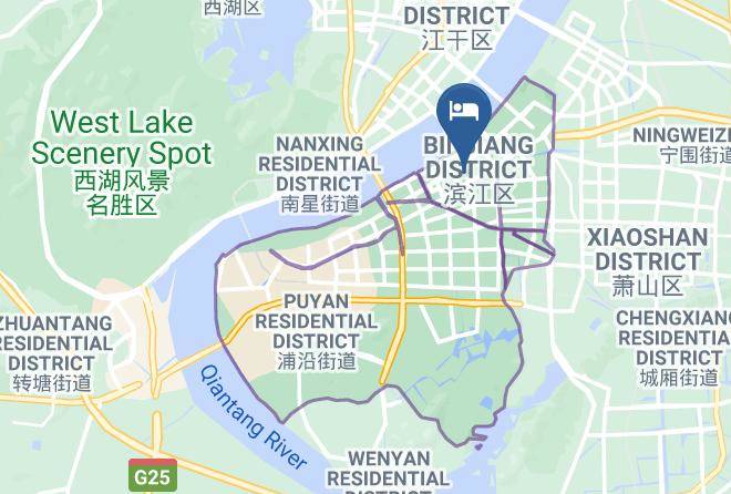 Hangzhou - Ounuo Hotel Maps