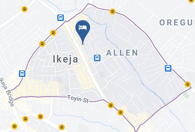 Ikeja - Our Home Suite Hotel Maps
