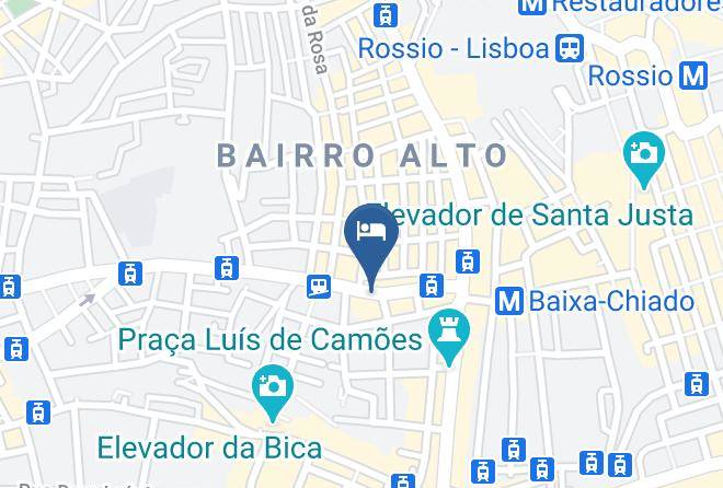 Our Little Spot In Chiado Map