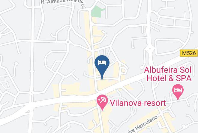 Albufeira - Oura Lancemar By Sunny Deluxe Maps
