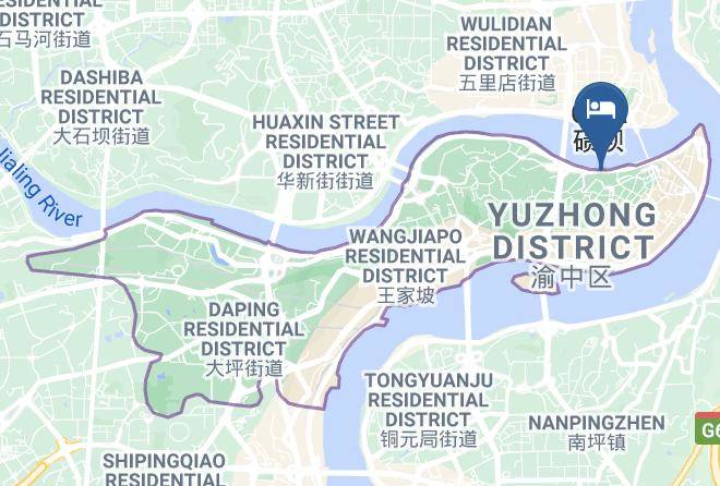 Yuzhong District - Ouranjian River View Hotel Maps