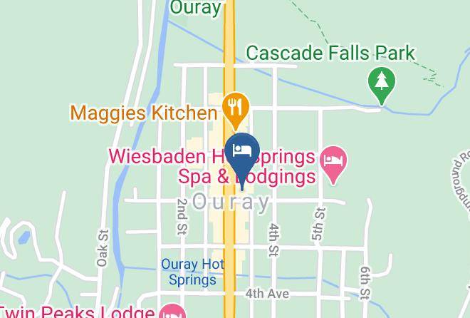 Ouray - Ouray Hostel Maps