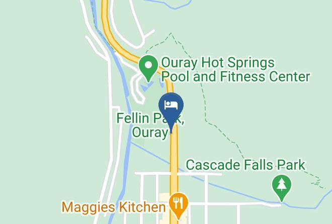 Ouray - Ouray Hot Springs Condos Maps