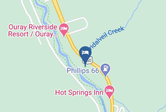 Ouray - Ouray Riverside Resort Ouray Rv Park & Cabins Maps