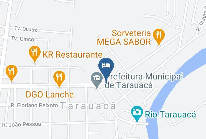 Tarauaca - Ouro Hotel Maps