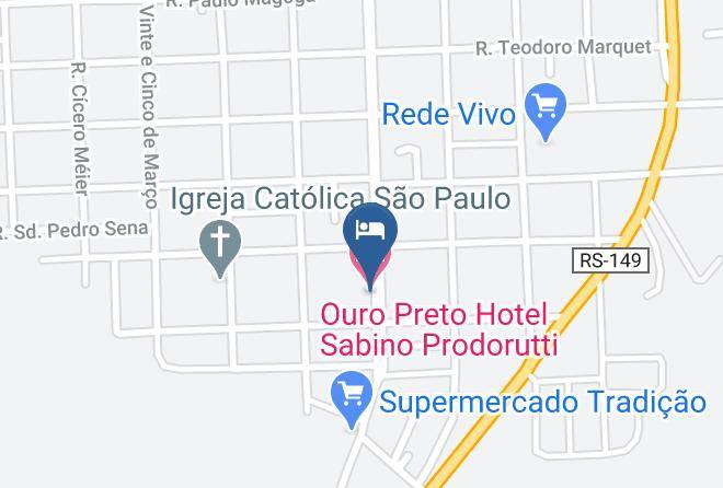 Restinga Seca - Ouro Preto Hotel Sabino Prodorutti Maps