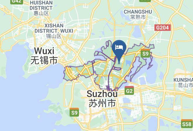Suzhou - Ousen Hotel Maps