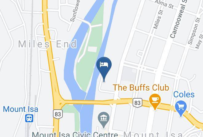 Mount Isa - Outback Motel Maps